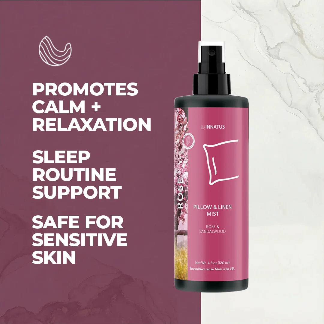 ALL NATURAL ROSE PILLOW & LINEN SPRAY SPRAY