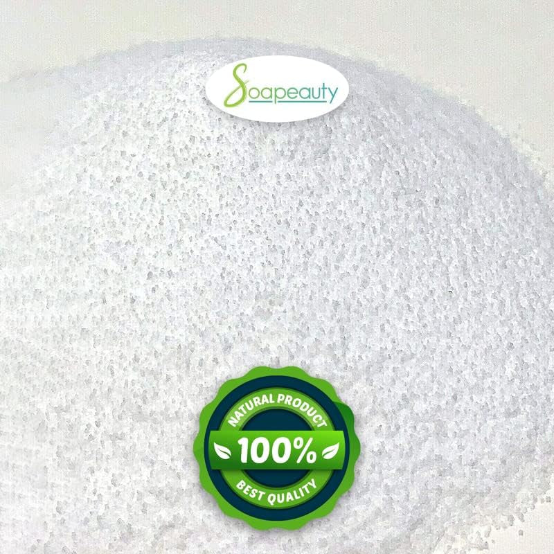 Dendritic Salt | Premium Fine Grain Bath and Body Salt for Scrubs, Exfoliants, and Milk Baths | High Absorption for Fragrance Oils and Essential Oils | 5 Lb