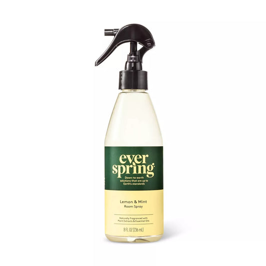 Room Spray - Lemon & Mint - 8 Fl Oz - Everspring™