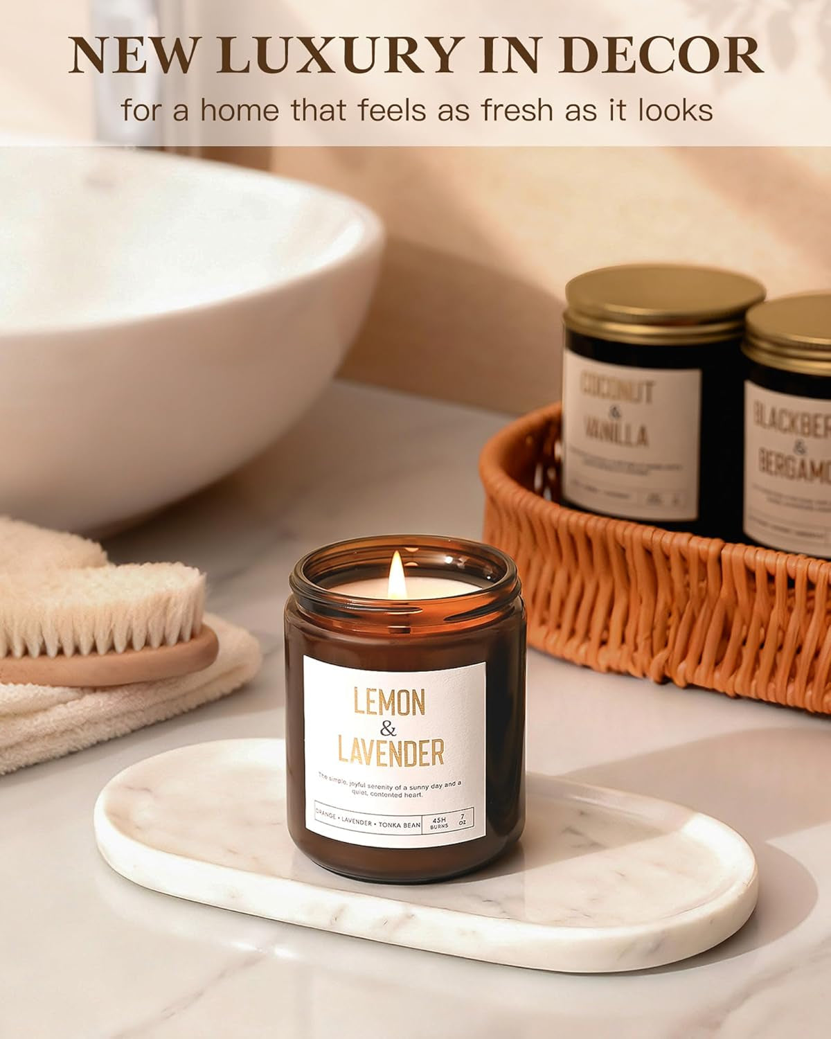 28Oz Wood Wick Candles That Crackle: 4 Pack Scented Candles for Home Scented, Aromatherapy Candle Set with Crackling Wooden Wick up to 200H Burning Candle Gift Set for Birthday, Valentine'S Day Gifts