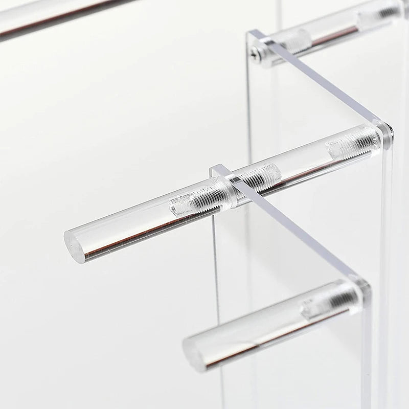 Acrylic Ladder Rack 1-5 Layer Ladder-Shaped Rack Blind Box Dessert Cake Storage Display Rack Perfume Jewelry Riser Display Rack