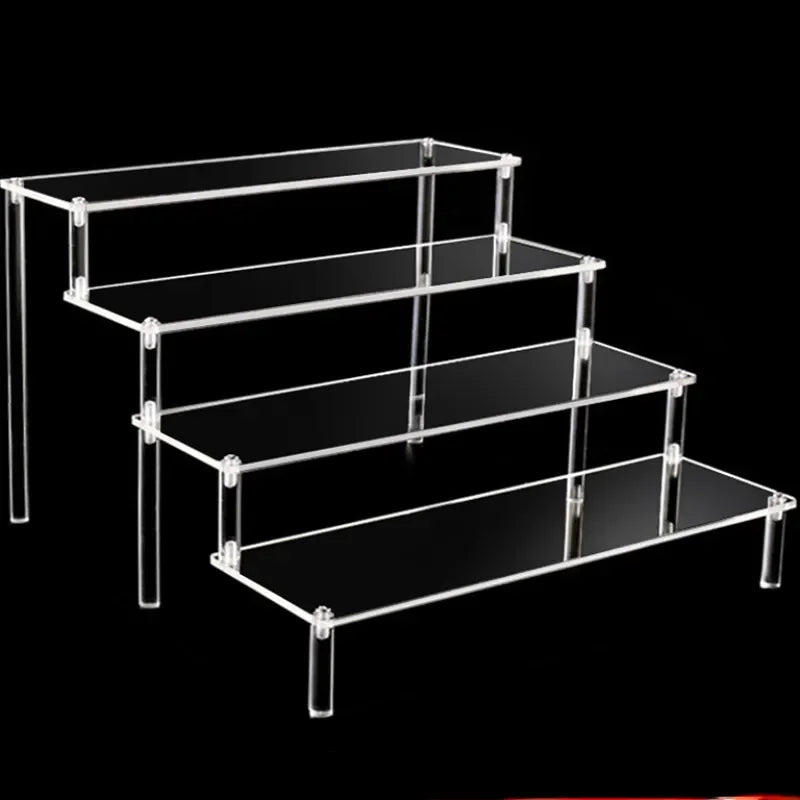 Acrylic Display Stand Ladder Shelf Hand-Made Figure Toy Animation Car Model Blind Box Perfume Storage Model Stand