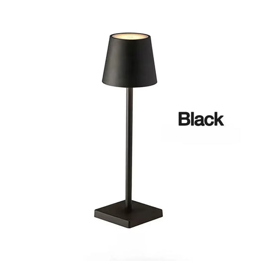 3 Color Temperature LED Eye Protection Table Lamp Stepless Dimming Touch Control Rechargeable Batter for Living Room Dining Room
