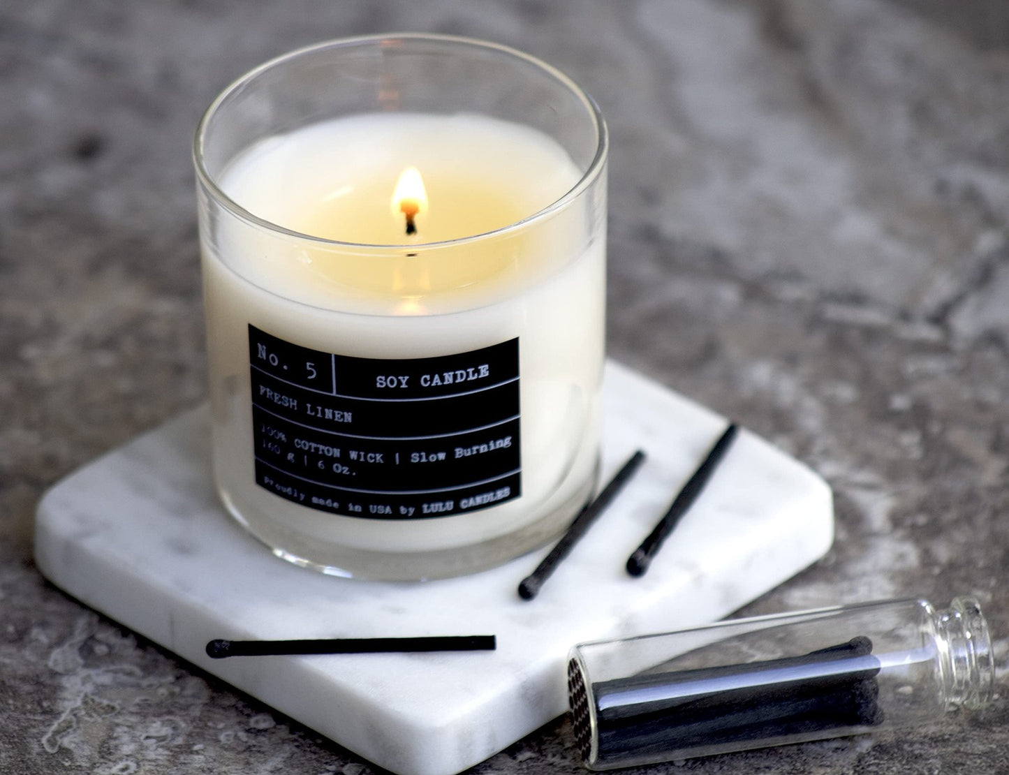 Lulu Candles | Jasmine, Oud & Sandalwood | Luxury Scented Soy Jar Candle | Hand