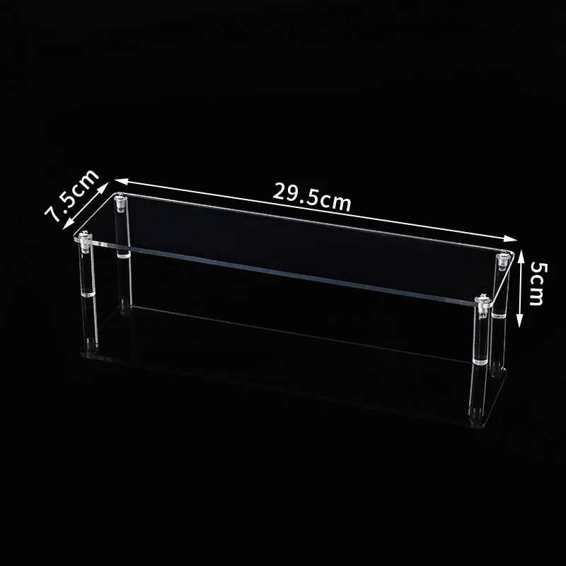 Clear Acrylic Display Stand for Anime Figures Cupcake Shelf Organizer Desserts Holder Jewels Display Risers Stand Perfume Stand