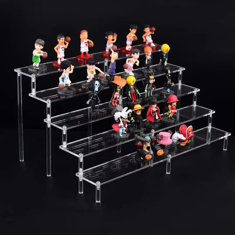 20-50Cm Acrylic Riser Display Riser Shelf for Figures Display Stand Display Cupcake Perfume Organizer Cologne Makeup Collection