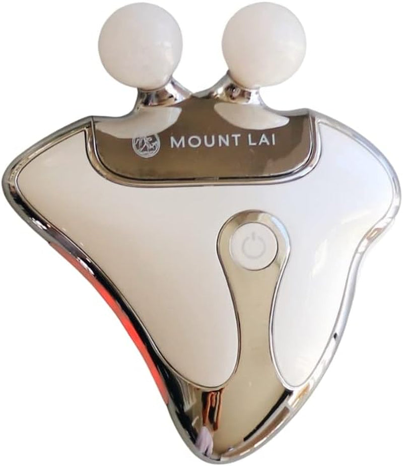 Vitality Qi LED Gua Sha Device, LED Light Therapy for Face, Gua Sha Facial Tools for Firming, Lifting, Sculpting, Anti-Aging, Tension-Melting, Face Lift Device Heat Therapy and Rejuvenation