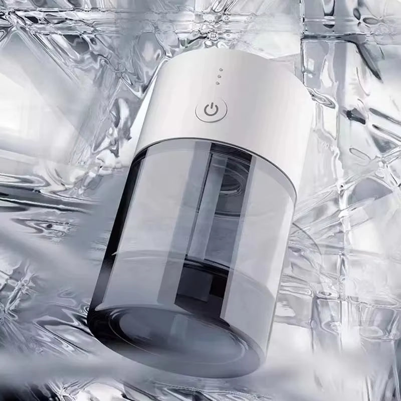 Car Air Freshener USB Rechargeable Essential Oil Diffuser Room Fragrance Diffuser Cool Mist Humidifier Auto Mini Scent Machine