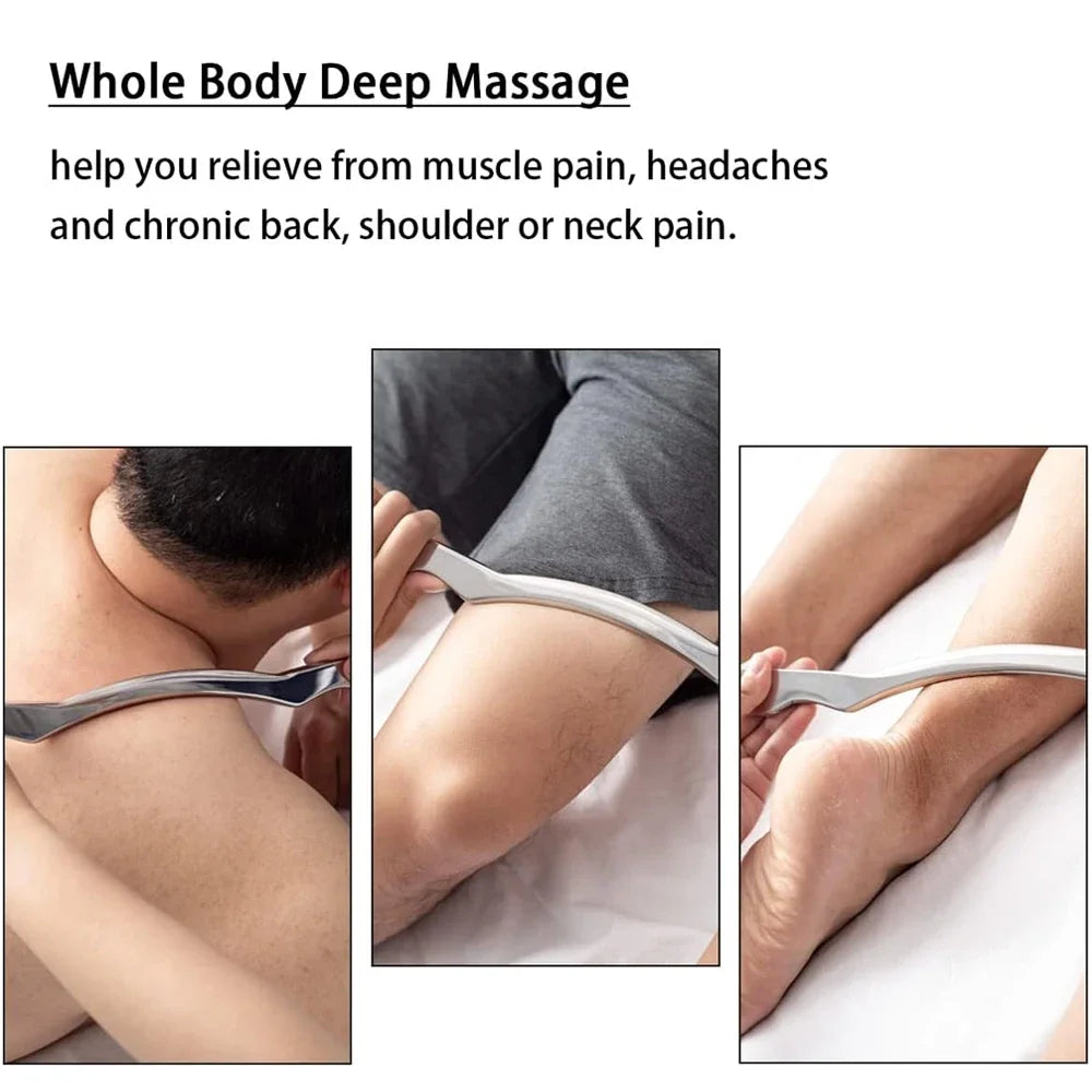 1/4/5/7Pcs Stainless Steel Gua Sha Scraping Massage Tool Set IASTM Tools Great Soft Tissue Mobilization Tool