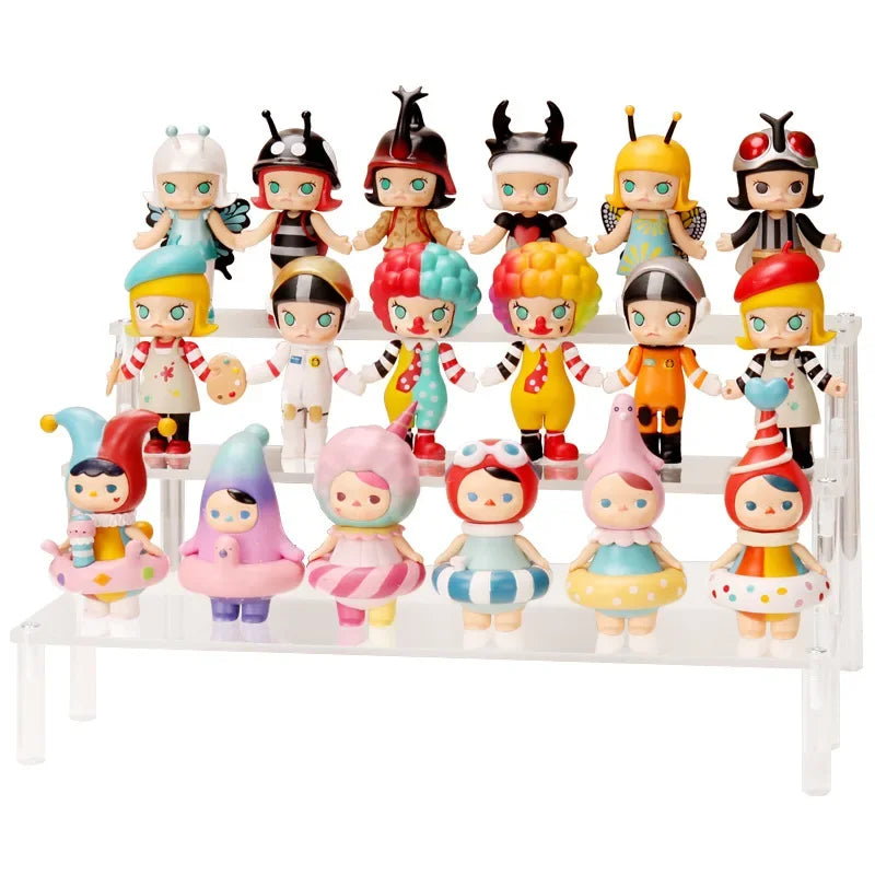 Acrylic Display Stand Ladder Shelf Hand-Made Figure Toy Animation Car Model Blind Box Perfume Storage Model Stand