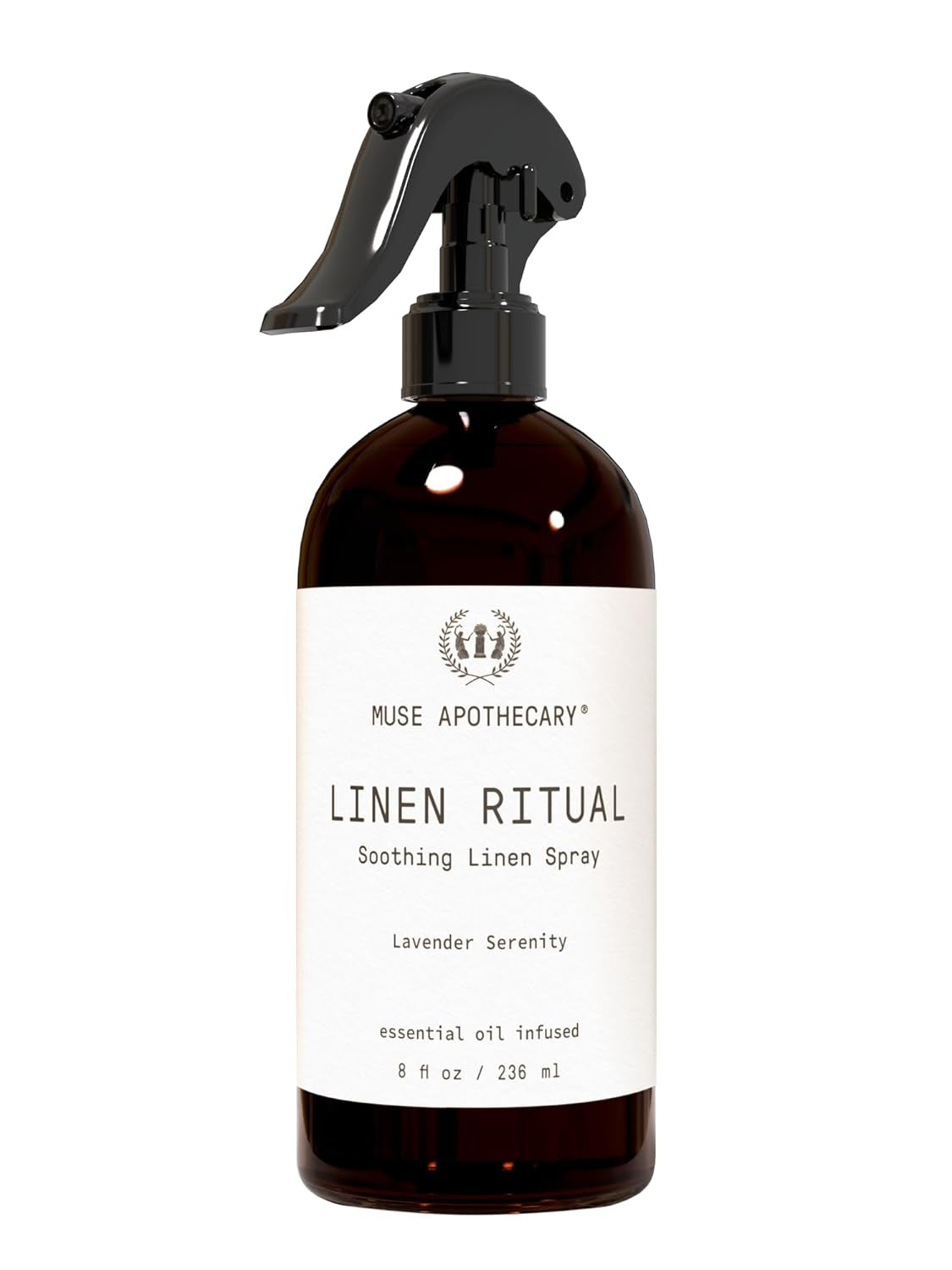 Linen Ritual - Aromatic, Soothing, and Relaxing Linen Spray for Bedding, Laundry and Fabric Spray Freshener - Infused with Aromatherapy Essential Oils - Lavender Serenity