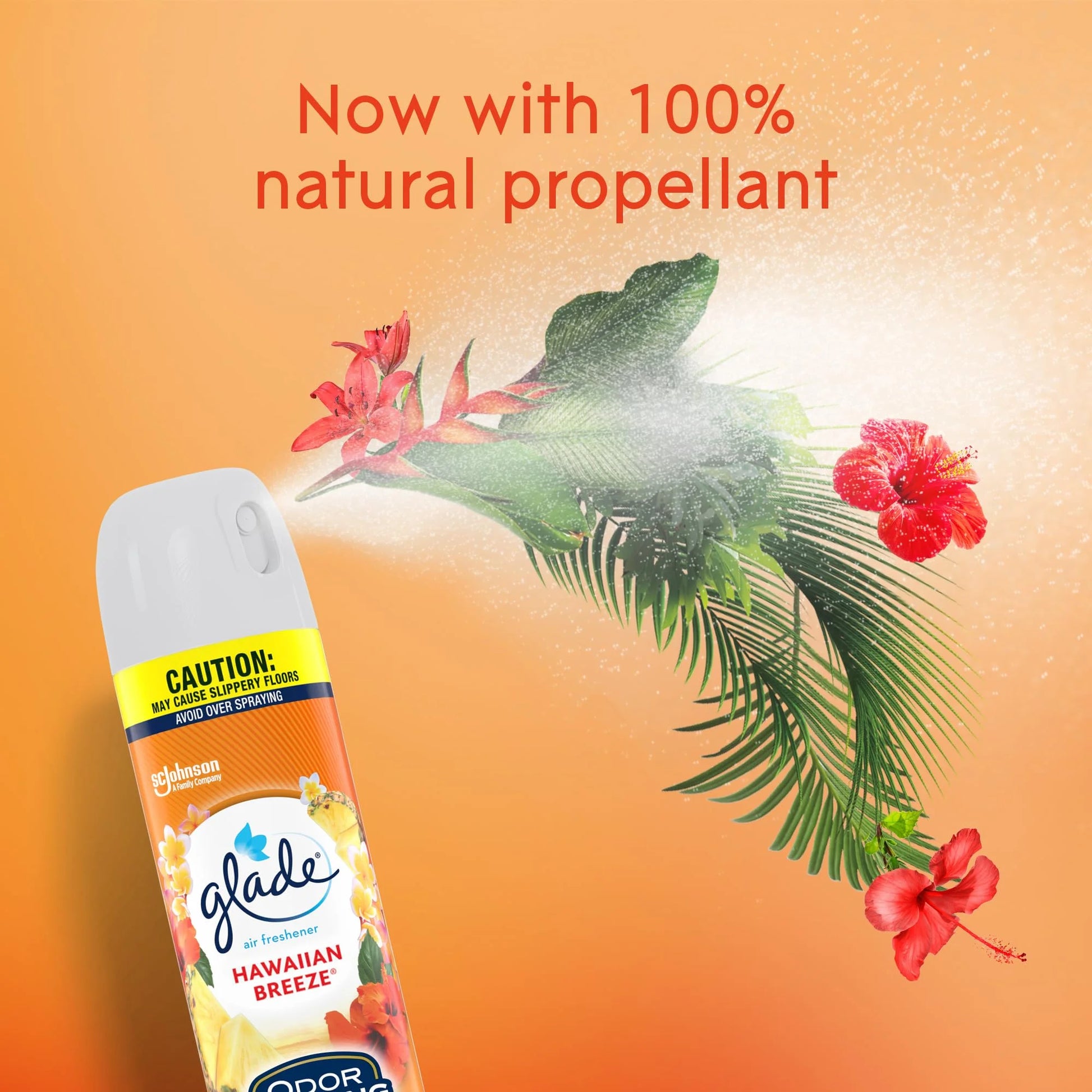Air Freshener Room Spray, Hawaiian Breeze, 8.3 Oz, 6 Count