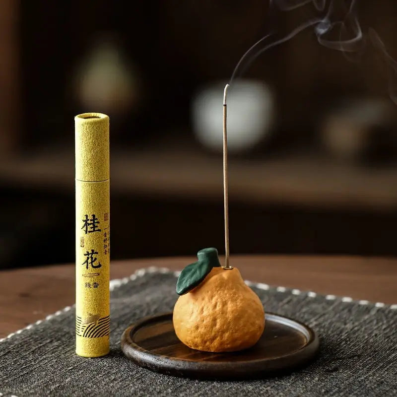 Creative Orange Thread Incense Burner Home Indoor Incense Insertion Incense Holder Incense Insertion Incense Burner