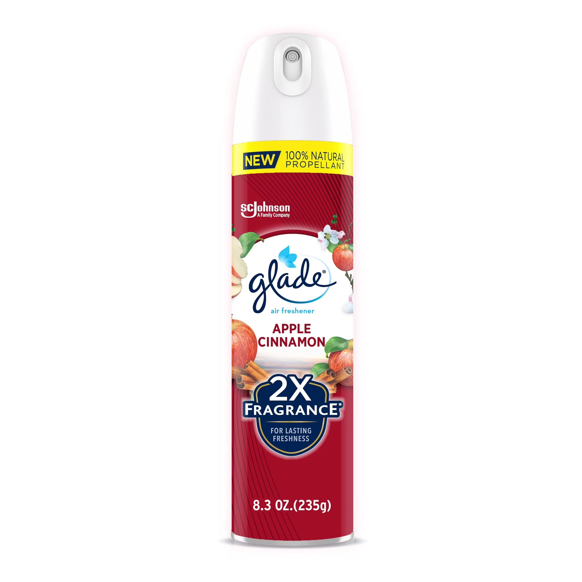 Air Freshener Room Spray Apple Cinnamon 8.3 Oz (Pack of 6)