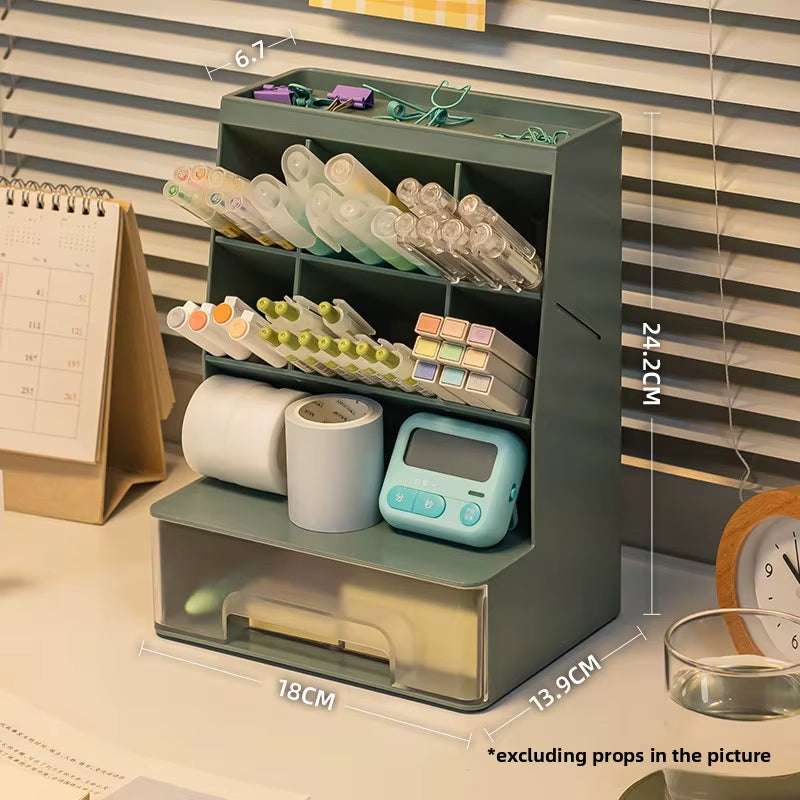 Make up Organizers and Storage, Acrylic Cosmetic Organizer for Vanity Countertop Bathroom Room, Makeup Brush Holder Organizer