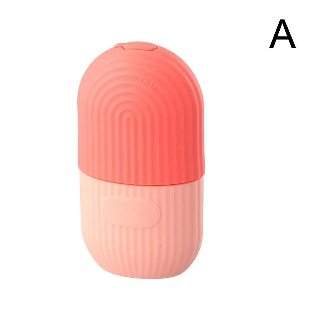 Silicone Ice Mold for Face Beauty Facial Ice Cube Mold Ice Roller for Face and Eye Icing Gua Sha Face Massage Skin Care Tool