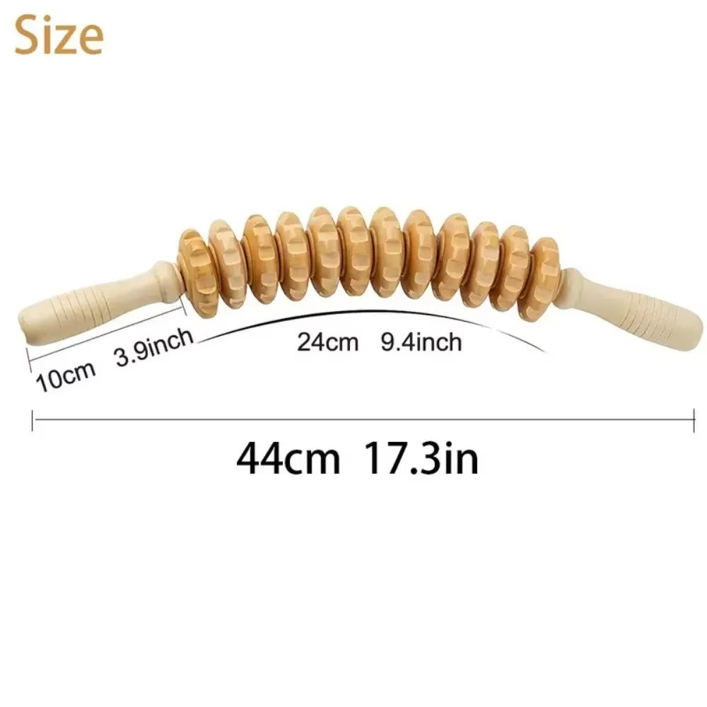 New 6/7/8Pcs/Set Wooden Facial Massage Tools Roller Anti-Aging Face Massager Kit Durable Scraping Board Manual Massage Tools