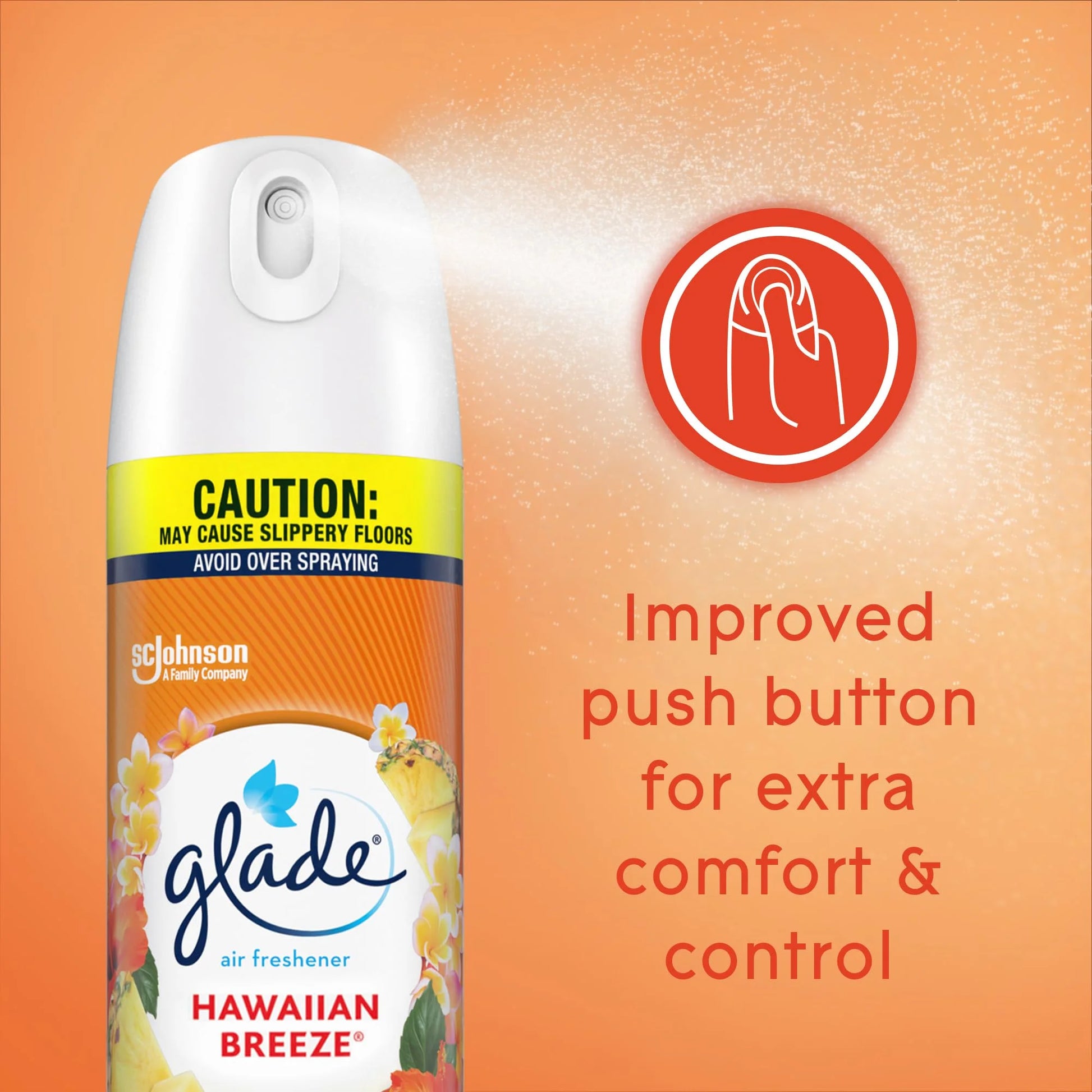 Air Freshener Room Spray, Hawaiian Breeze, 8.3 Oz, 6 Count