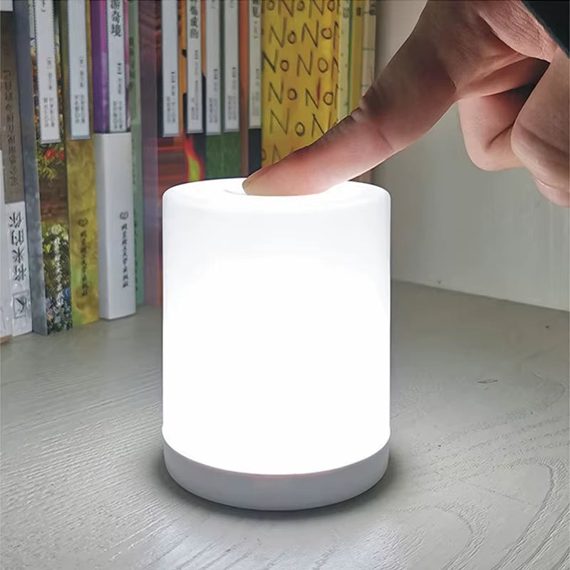Dimmable Bedside Night Lights Charging Desktop Night Lamps Bedroom Bedside Lighting Decoration Touch Reading Led Table Lamps