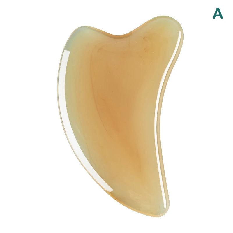 Skin Scraping Resin Gua Sha Massage Board Guasha Plate Face Eye SPA Massager Scrapers Tools for Face Neck Back Body Legs