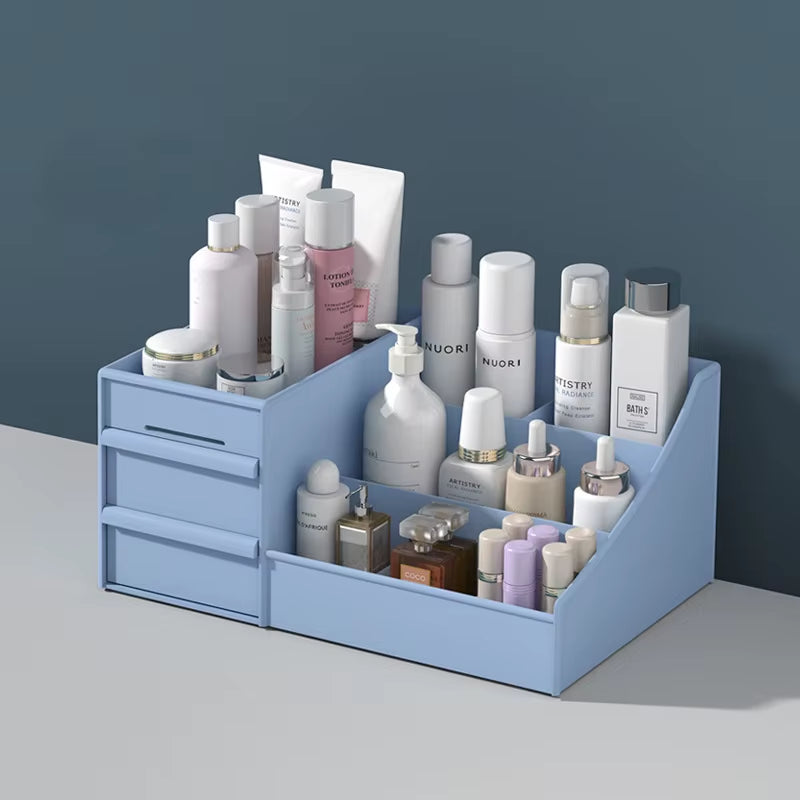 Make up Case Jewelry Container Box Makeup Organizer Drawers Plastic Cosmetic Storage Box Makeup Brush Holder Organizers