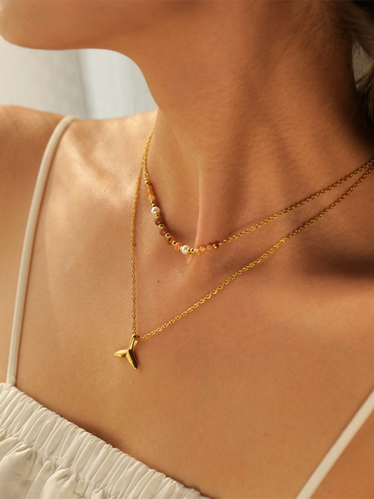 New Summer Beach Style Fashion Ocean Starfish Shell Necklace