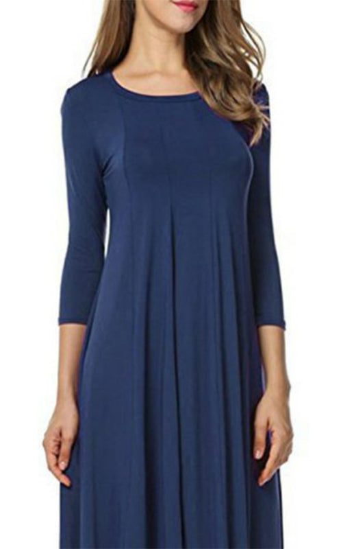 Round Collar Dress