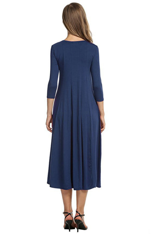 Round Collar Dress