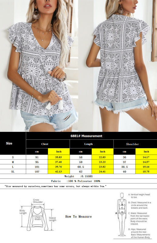 Andra Anatolia Women's Fashion Trend Casual Small Top Women Loose