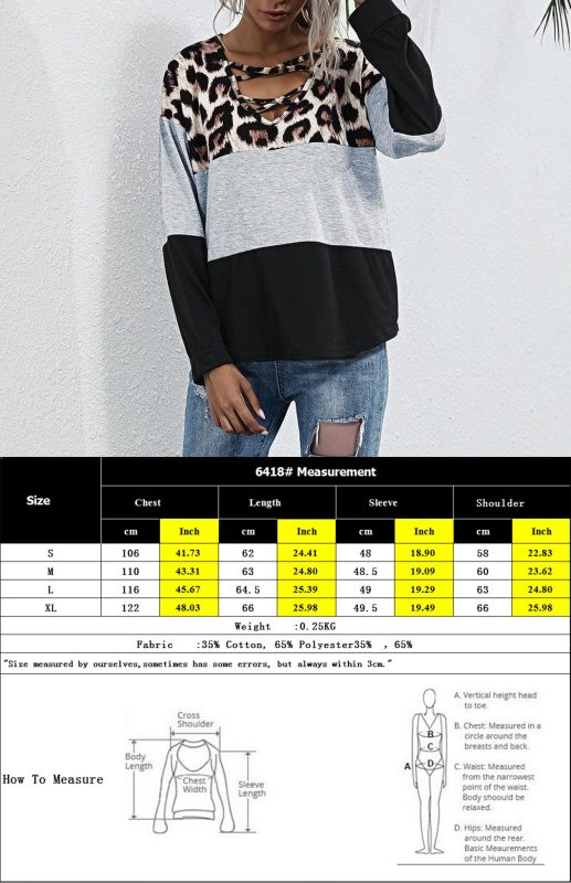 Ann Women's Fashion Trend Women's Casual Women's Tops