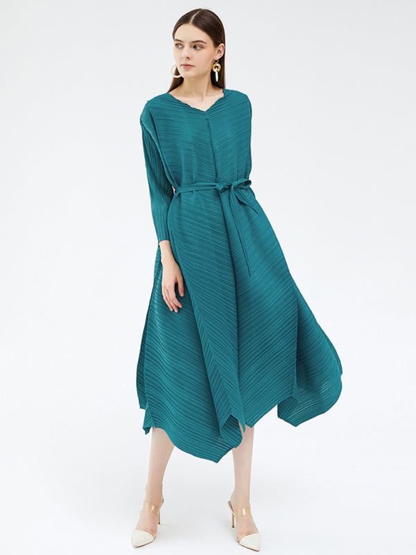 Eloise Women's 3/4 Sleeve Irregular Hem Dress