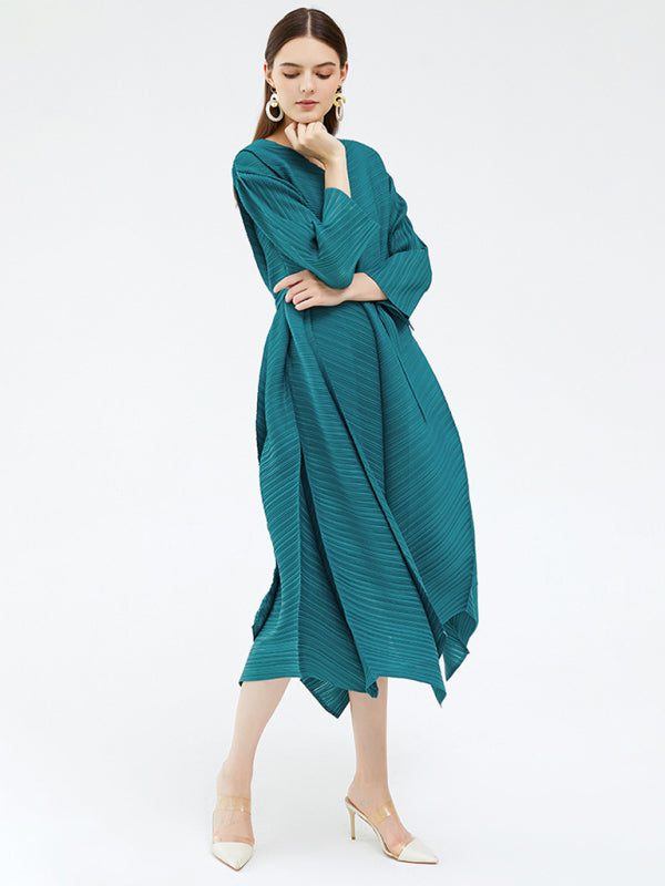 Eloise Women's 3/4 Sleeve Irregular Hem Dress