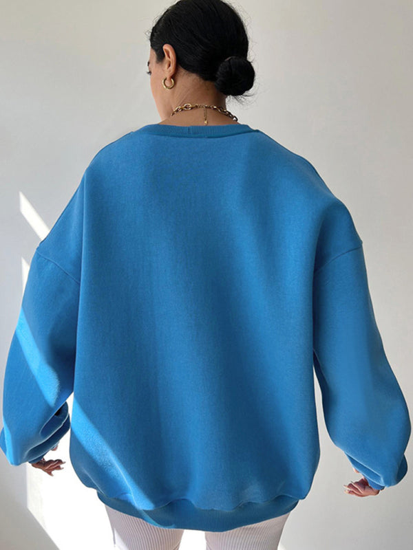Michael Loose And Versatile Casual Commuting Loose Thread Collar New Sweater