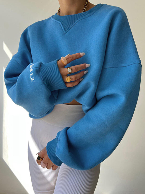 Michael Loose And Versatile Casual Commuting Loose Thread Collar New Sweater