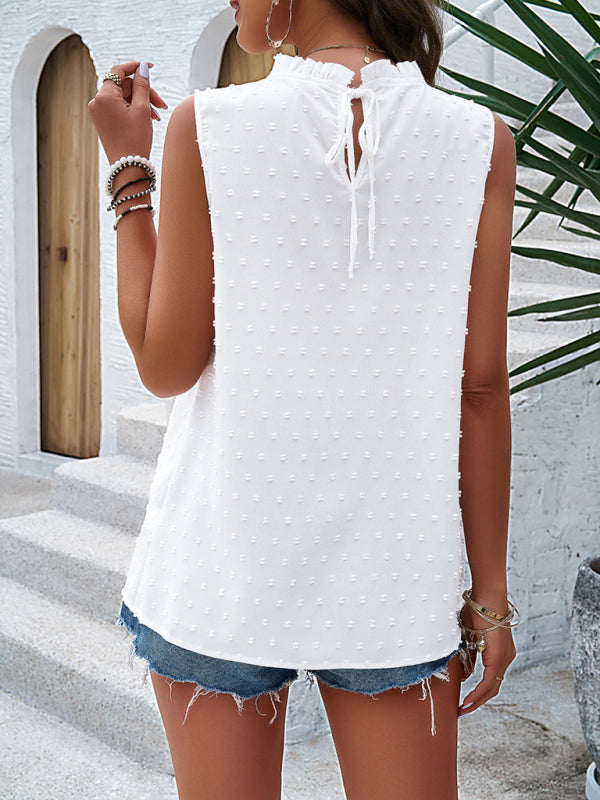 Portia Women's Casual Solid Color Sleeveless Tank Top