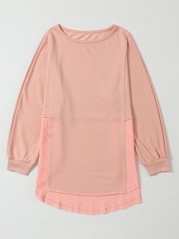Marlowe Women's Loose Off-Shoulder Knit Pullover