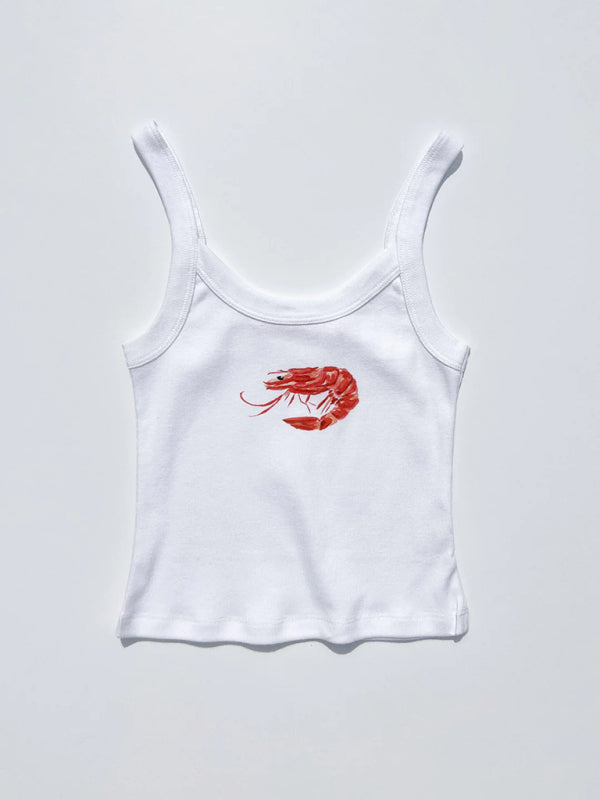 Birdie Women's Simple Printed Hot Girl Camisole Vest