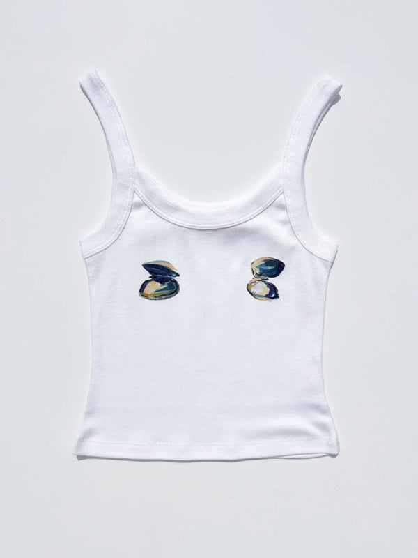 Birdie Women's Simple Printed Hot Girl Camisole Vest