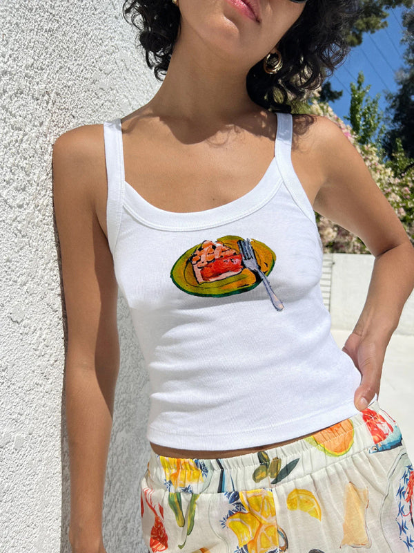 Birdie Women's Simple Printed Hot Girl Camisole Vest