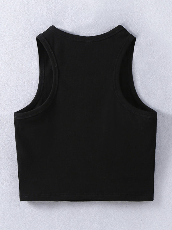 Bettina New Street Style INS Trendy Short Vest Women's Tops
