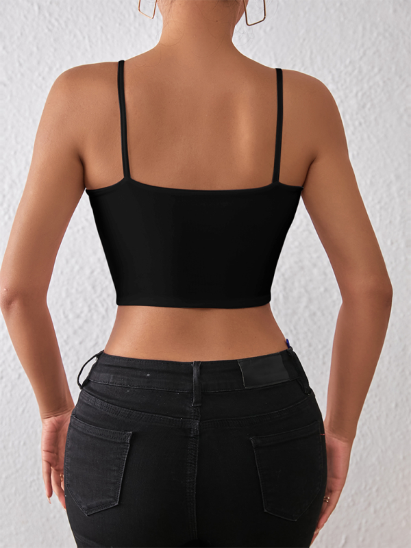 Callista Spring And Summer Sexy Midriff-Baring Camisole