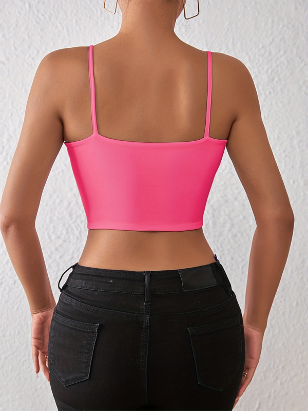Callista Spring And Summer Sexy Midriff-Baring Camisole