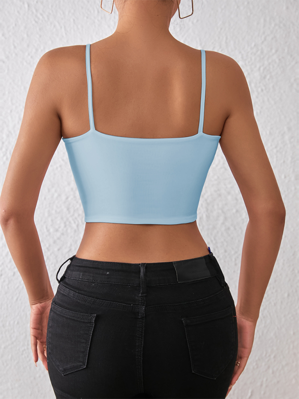 Callista Spring And Summer Sexy Midriff-Baring Camisole