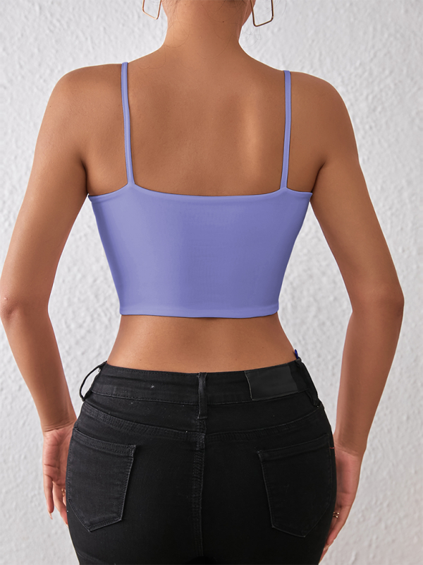 Callista Spring And Summer Sexy Midriff-Baring Camisole