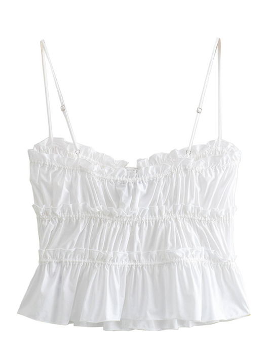 Brylee Women's Fashion Casual Bow Decorated Camisole Top