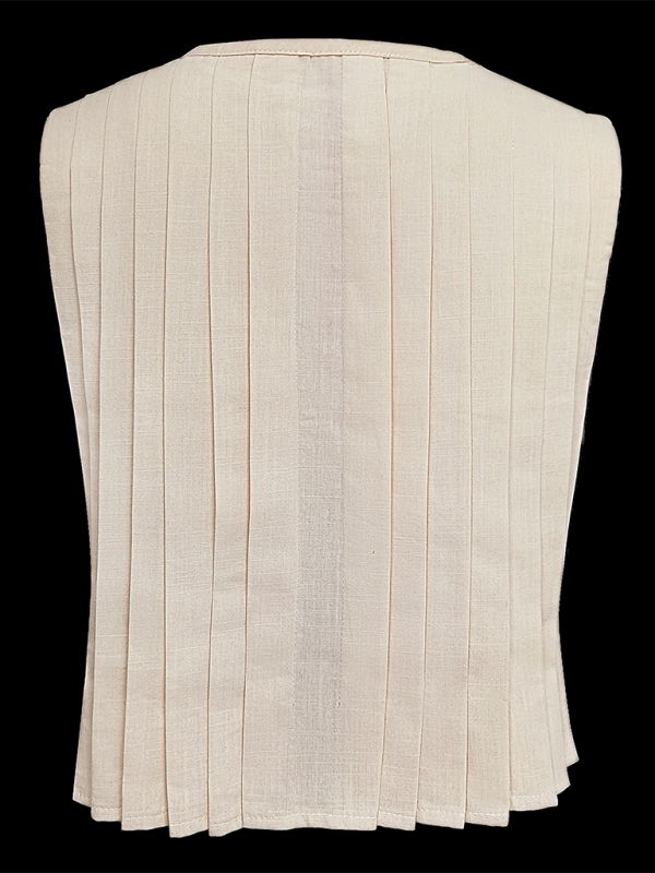 Anesha Women's Cotton And Linen Blouse With Straps