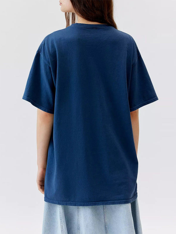 Kayla Butterfly T-shirt For Women, Simple Style, Round Neck And Short Sleeves