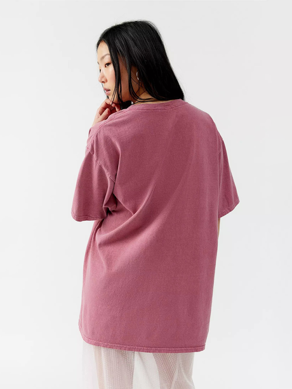 Kayla Butterfly T-shirt For Women, Simple Style, Round Neck And Short Sleeves