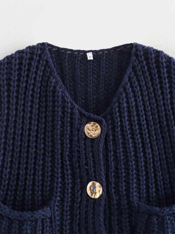 Esmeralda New Women's Thick Needle Knitted Vest
