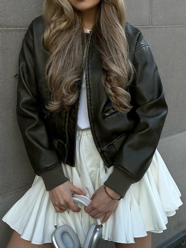 Emmy New Fashion High Waist Pleated Short Skirt